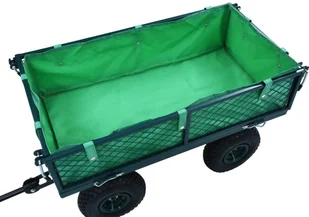 vidaXL Wyściółka do wózka ogrodowego, zielona, tkanina vidaXL - Pozostałe akcesoria do uprawy roślin - miniaturka - grafika 3