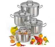 Zestawy garnków i patelni - Kuchenprofi Zestaw 4 stalowych garnków Verona Kuchenprofim KU-2375002804 - miniaturka - grafika 1