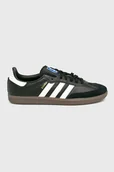 Buty sportowe męskie - Adidas Samba Og B75807 czarny - miniaturka - grafika 1