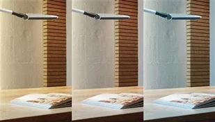 MAUL Lampka LED na biurko MAULoptimus Colour Vario, 10W, ze ściemniaczem, mocowana zaciskiem, srebrna M8206695 - Lampy stojące - miniaturka - grafika 8