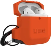 Akcesoria do słuchawek - Apple Urban Armor Gear Urban Armor Gear Silicone Case Etui Silikonowe do AirPods 1 & 2 (Orange/Dark Grey) 10185E119732 - miniaturka - grafika 1