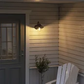 Lampy ogrodowe - Konstsmide Kinkiet zewnętrzny Vega Mini, 22 cm, czarny - miniaturka - grafika 1