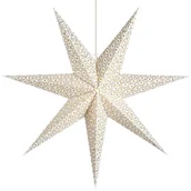 Ozdoby bożonarodzeniowe - Markslojd Gwiazda Baroque do zawieszenia, 45 cm, biała - miniaturka - grafika 1