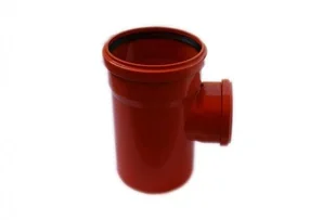 Poliplast Trójnik kanalizacji zewnętrznej KZ 160 X 110 / 90° - Odwodnienia, kanały i akcesoria - miniaturka - grafika 2