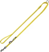 Smycze dla psów - Hunter Smycz regulowana Tripoli, żółta - Dł. x szer.: 200 x 1,5 cm - miniaturka - grafika 1