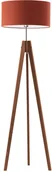 Lampy stojące - Lysne Lampa stojąca na drewnianych nogach HAITI 15607/351 - miniaturka - grafika 1