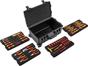 Topex Grupa sp. z o.o. S.K. Skrzynia serwisowa elektryka (52 części) 01-311 - Narzędzia warsztatowe - miniaturka - grafika 2