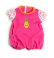 Akcesoria dla lalek - Miniland Ubranko dla lalki 40 cm różowa piżamka krótka - miniaturka - grafika 1