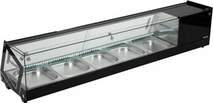 YATO Witryna chłodnicza do sushi 5x GN 1/2 YATO Kraków YG-05007 - Szafy i witryny chłodnicze - miniaturka - grafika 4