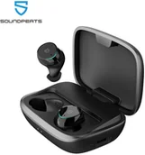 Słuchawki - SoundPEATS Bluetooth 5.0 bezprzewodowe słuchawki IPX7 wodoodporne prawdziwe bezprzewodowe słuchawki - miniaturka - grafika 1
