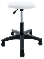 Krzesła i taborety kosmetyczne - TABORET KOSMETYCZNY AM-312 BIAŁY 105696 - miniaturka - grafika 1