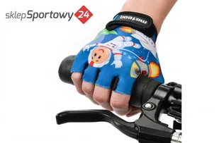 Meteor RĘKAWICZKI ROWEROWE JUNIOR SPACE ROZM XS - Rękawiczki rowerowe - miniaturka - grafika 5