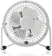 Wentylatory - Nedis Metal Mini Fan FNDK1WT10 - miniaturka - grafika 1