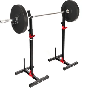 Marbo Sport Stojaki pod sztangę z asekuracją i miejscem na obciążenie (2 sztuki) MH-S202 - 5901720121639 - Stojaki na hantle i obciążenia - miniaturka - grafika 7