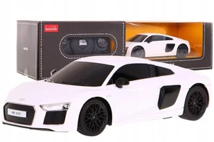 Rastar Autko R/C Audi R8 Biały 1:24 ZRC.72300.BIA - Zabawki zdalnie sterowane - miniaturka - grafika 2