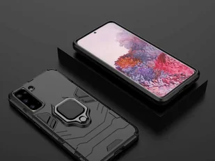 Alogy Etui Stand Ring Armor do Samsung Galaxy S21 Plus czarne 9158X1 - Etui i futerały do telefonów - miniaturka - grafika 8