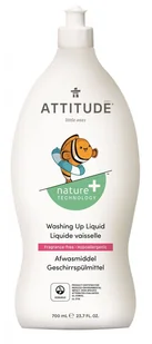 Attitude Attitude, Płyn do Mycia Butelek i Akcesoriów Dziecięcych, Bezzapachowy (fragrance Free), 700 ml - Inne akcesoria do pielęgnacji dzieci - miniaturka - grafika 3