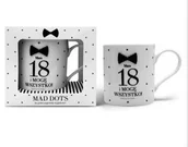 Kubki - PAN DRAGON Kubek Mad Dots-18 - miniaturka - grafika 1