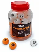 Tenis stołowy - GEWO piłka treningowa dla dorosłych 40 + biała/pomarańczowa mieszanka 60 piłek do tenisa stołowego, 60 90800000 - miniaturka - grafika 1
