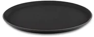 Tace i patery - Tuffgrip tuffgrip Super tworzywo sztuczne antypoślizgowe gumowe antypoślizgowe, antypoślizgowe żywności taca, okrągła, 40,6 cm/średnica 40 cm, czarna PN-1600 - miniaturka - grafika 1