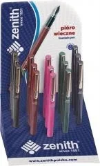 Zenith Pióro Omega Chrome mix kolorów dsp - Przybory szkolne - miniaturka - grafika 2