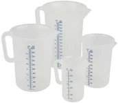 Akcesoria gastronomiczne - APS Dzbanek z polipropylenu z miarką 5 l | 30057 30057 - miniaturka - grafika 1
