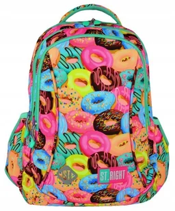 St. Majewski Plecak 3-komorowy Stright Donuts - Plecaki szkolne i tornistry - miniaturka - grafika 12