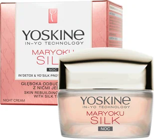 Yoskine Maryoku Silk krem na noc 50 ml - Kremy do twarzy - miniaturka - grafika 2