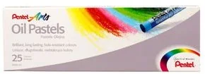 Pentel Poland Sp. z o.o. Pastele olejne W 25 KOLORACH, PHN-25 - Przybory szkolne - miniaturka - grafika 3