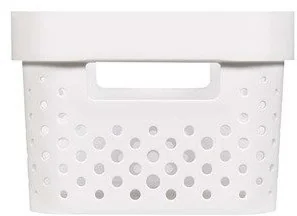 CURVER Pojemnik ażurowy INFINITY 4,5L biały  Recycled - Pudła i pojemniki do przechowywania - miniaturka - grafika 2