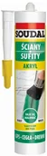 Uszczelnienia - Soudal Uszczelaniacz akrylowy beżowy 300 ml AKR-00-BZ-310 - miniaturka - grafika 1