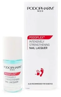 Podopharm PODOFLEX Lakier do paznokci intensywnie wzmacniający 4CF5-986AE - Pielęgnacja stóp Podopharm PODOFLEX Lakier do paznokci intensywnie wzmacniający 4CF5-986AE - Pielęgnacja stóp - miniaturka - grafika 1