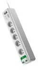 APC PM5U-FR SurgeArrest 5 5V, 2.4A 2x USB - Listwy zasilające - miniaturka - grafika 2