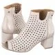Botki damskie - Maciejka Botki Beżowe 05420-04/00-5 (MA867-a) - miniaturka - grafika 1