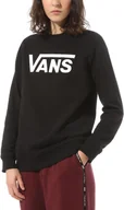 Bluzy damskie - Vans bluza damska CLASSIC V CREW Black - miniaturka - grafika 1