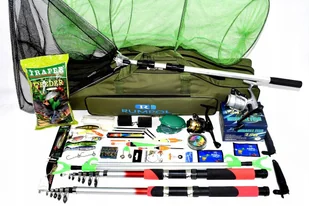 Zestaw Wędkarski Mega Wyposażenie +zanęta Gratis - Inne akcesoria dla wędkarzy - miniaturka - grafika 2