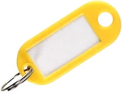 Artykuły biurowe - ARGO Zawieszka klucze żółta - miniaturka - grafika 1