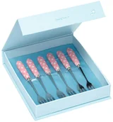 Widelce - Kitchen Craft Widelczyki deserowe DE LUXE 6 szt Sweetly Does It SDICFORKS6PK - miniaturka - grafika 1