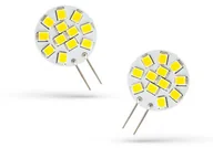 Żarówki LED - Spectrum LED G4 12V 1,2W 12 LED CW 20mm 6000K ( na stanie 14szt.) WOJ13785 - miniaturka - grafika 1