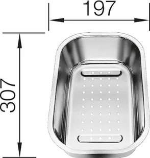Blanco Odsączarka stalowa do zlewozmywaków CLASSIC 6 S stal, CLASSIMA 6 S PROMO - Suszarki do naczyń - miniaturka - grafika 2