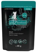 Mokra karma dla kotów - Catz Finefood Purrrr N.121 Jeleń saszetka 85g 4260379447813 - miniaturka - grafika 1