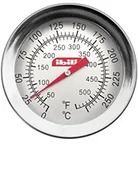 Pozostałe akcesoria barmańskie - Ibili Classic Food termometr z czujnika, 14 cm, stal nierdzewna, srebrny/biały, 14 x 30 x 30 cm 743401 - miniaturka - grafika 1