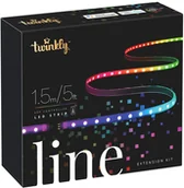 Systemy inteligentnych domów - Twinkly Twinkly Line - Inteligentna taśma LED RGB Extension Kit - 1,5 m - miniaturka - grafika 1
