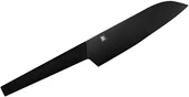 Noże kuchenne - Satake Blake 17 Cm Czarny Nóż Santoku Ze Stali Nierdzewnej - miniaturka - grafika 1