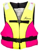 Sprzęt asekuracyjny i ratunkowy - Olimp Kamizelka Olimp Stnadard 50N (różowo/seledynowa) - miniaturka - grafika 1