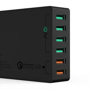 Aukey Ładowarka sieciowa PA-T11 6x USB Quick Charge 3.0 15.6A 60W - Ładowarki samochodowe - miniaturka - grafika 3