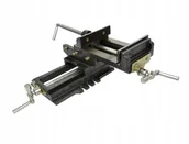 Imadła i ściski - Imadło Maszynowe Krzyżowe Dwuosiowe 125mm Tokarka - miniaturka - grafika 1