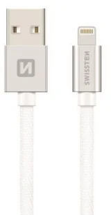 SWISSTEN przewód USB C/Lightning 0,2 m srebrny - Akcesoria do tabletów i e-booków - miniaturka - grafika 2