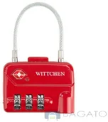 Akcesoria turystyczne - Wittchen Kłódka Kłódeczka do walizki TSA szyfr 024 56-30-024-30 - miniaturka - grafika 1