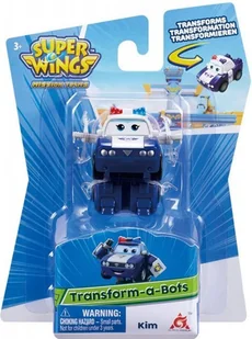 Pozostali Super Wings Figurka Transformująca 5 cm Build-It Jett EU720000K - Figurki dla dzieci - miniaturka - grafika 4